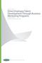 August 6, 2010 Drive Employee Talent Development Through Business Mentoring Programs