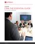 CRM: THE ESSENTIAL GUIDE