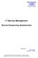 IT Service Management