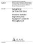 a GAO-02-329 GAO DESKTOP OUTSOURCING Positive Results Reported, but Analyses Could Be Strengthened