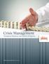 Crisis Management Emergency Response and Liability Mitigation