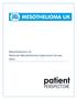 EXECUTIVE SUMMARY. Mesothelioma UK National Mesothelioma Experience Survey 2012 Page 2