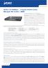 24-Port 10/100Mbps + 2 Gigabit TP/SFP Combo Managed PoE Switch - 380W