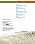 Basement Flooding Protection. Subsidy Program. Information and Application. For more information: