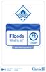 Floods. What to do? www.getprepared.ca