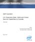 Cyber Security. U.S. Executive Order 13636 and Critical Security Capabilities to Consider. Intel Corporation. White Paper. Authors