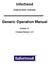 Infortrend. Generic Operation Manual
