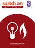 a guide for energy users Electricity and Gas