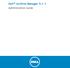 Dell Archive Manager 5.1.1. Administration Guide