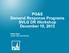 PG&E Demand Response Programs SVLG DR Workshop December 10, 2013. Peter Chan Pacific Gas and Electric