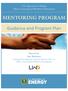U.S. Department of Energy Office of Learning and Workforce Development MENTORING PROGRAM. Prepared by: June Robinson