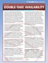 Feature Guide DOUBLE-TAKE AVAILABILITY