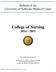 College of Nursing 2014 2015