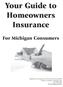 Your Guide to Homeowners Insurance