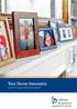 Your Home Insurance. Policy Document (Northern Ireland)
