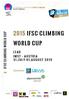 2 0 15 IFS C CLIMB ING WORLD CUP