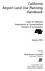 California Airport Land Use Planning Handbook