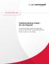 A CommVault White Paper Traditional Backup is Dead Are You Prepared?