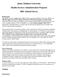 James Madison University Health Services Administration Program 2001 Alumni Survey