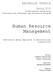 Human Resource Management
