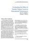 Evaluating the Effect of Teacher Degree Level on Educational Performance Dan D. Goldhaber Dominic J. Brewer