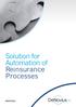 Solution for Automation of Reinsurance Processes