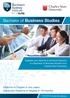 Bachelor of Business Studies