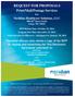 REQUEST FOR PROPOSALS Print/Mail/Postage Services
