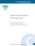 EMR Implementation Planning Guide