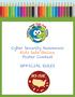 Cyber Security Awareness Kids Safe Online Poster Contest OFFICIAL RULES