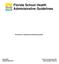 Florida School Health Administrative Guidelines