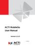 ACTi MobileGo User Manual. Version 2.0.51