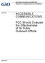 How To Write A Report On The 21St Century Communications And Video Accessibility Act Of 2010
