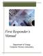 First Responder s Manual