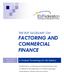 THE EUF GLOSSARY ON FACTORING AND COMMERCIAL FINANCE