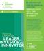 LEADER, NVESTOR INNOVATOR BECOME A FINANCIAL AND. A Degree for. FULL-TIME OR PART-TIME, 30 credits