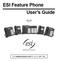 ESI Feature Phone User s Guide