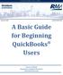 A Basic Guide for Beginning QuickBooks Users