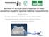Retrieval of vertical cloud properties of deepconvective clouds by spectral radiance measurements