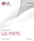 ENGLISH. User Guide LG-P875. www.lg.com MFL67867306 (1.0)