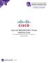 Cisco VoIP 8961/9951/9971 Phones Reference Guide ICIT Technology Training and Advancement training@uww.edu
