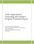 Utah Comprehensive Counseling and Guidance Program Evaluation Report