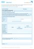 Claim Form. Journey Report Form. To be completed by Policyholder