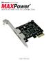 esata 6G RAID PCIe 2.0 Controller Card