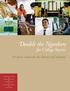 Double the Numbers. for College Success. A Call to Action for the District of Columbia