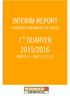 1 st QUARTER 2015/2016