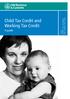 Child Tax Credit and Working Tax Credit