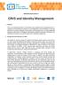 CRVS and Identity Management