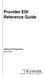 Provider EDI Reference Guide