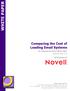 WHITE PAPER SPON. Comparing the Cost of Leading Email Systems. Published June 2011 SPONSORED BY. An Osterman Research White Paper.